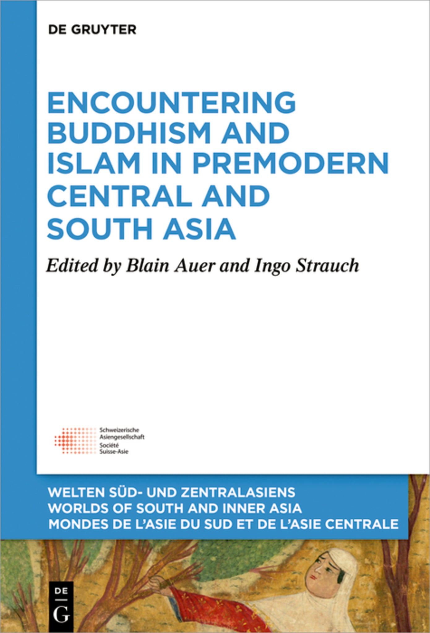 Cover image for Encountering Buddhism and Islam in Premodern Central and South Asia ISBN 9783110629163
